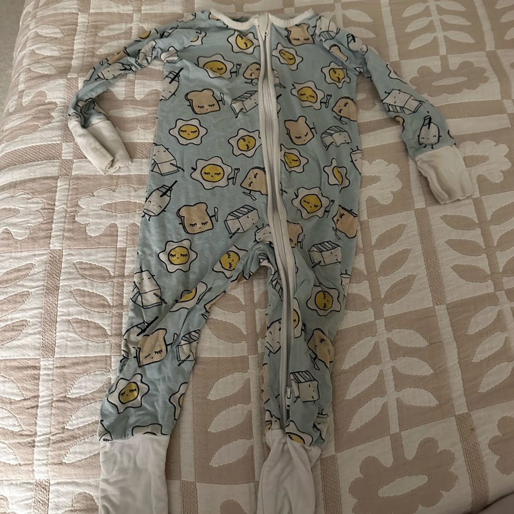 Little Sleepies Breakfast Buddies 3-6 mos GUC